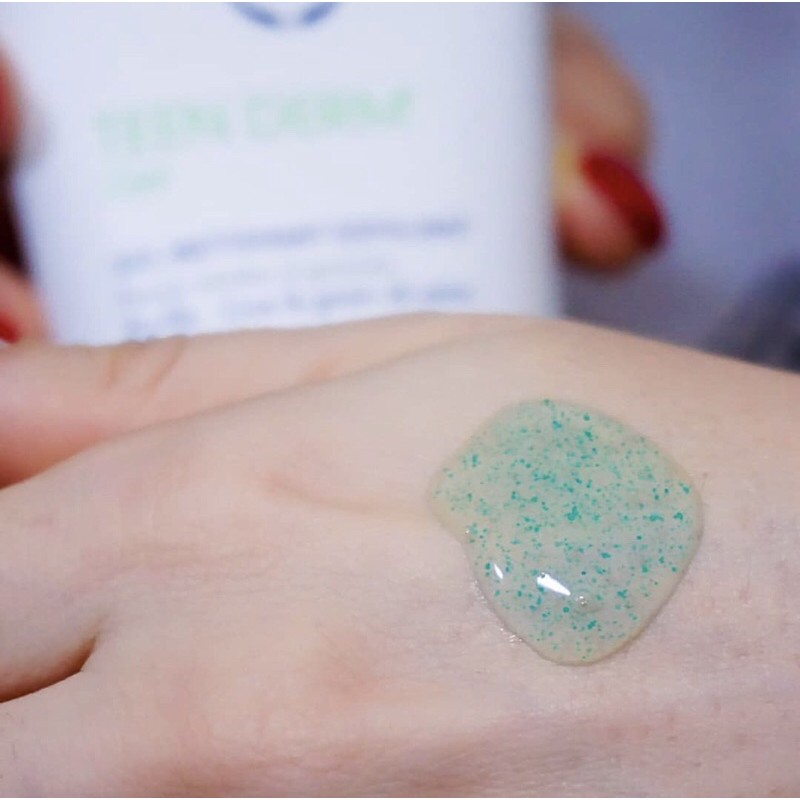 Granular facial cleanser